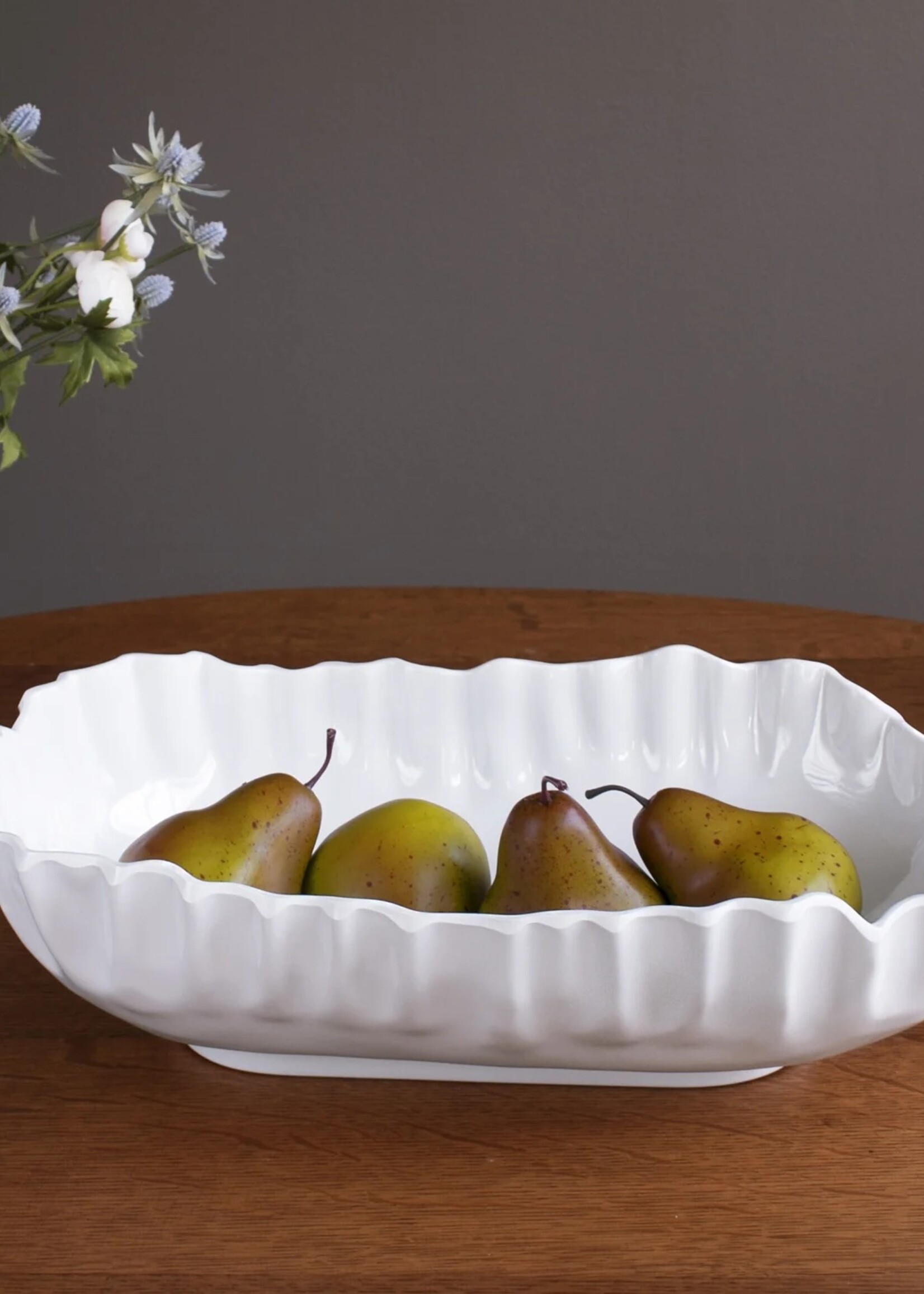 beatriz ball Vida Bloom Pinched Large Oval Bowl