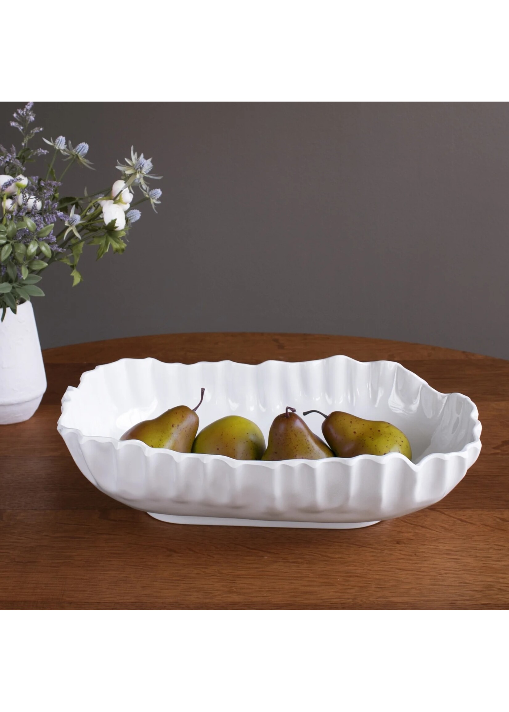 beatriz ball Vida Bloom Pinched Large Oval Bowl