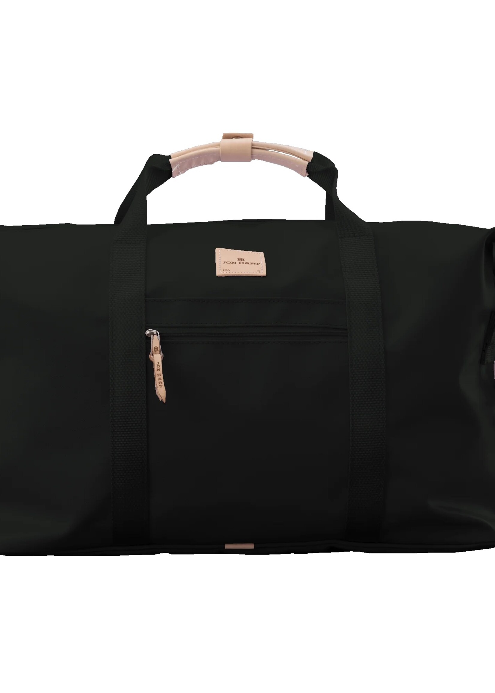 Jon Hart Design Weekender -- Black Coated Canvas