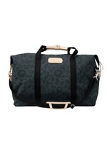 Jon Hart Design Weekender - Dark Leopard Coated Canvas