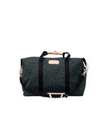 Jon Hart Design Weekender - Dark Leopard Coated Canvas