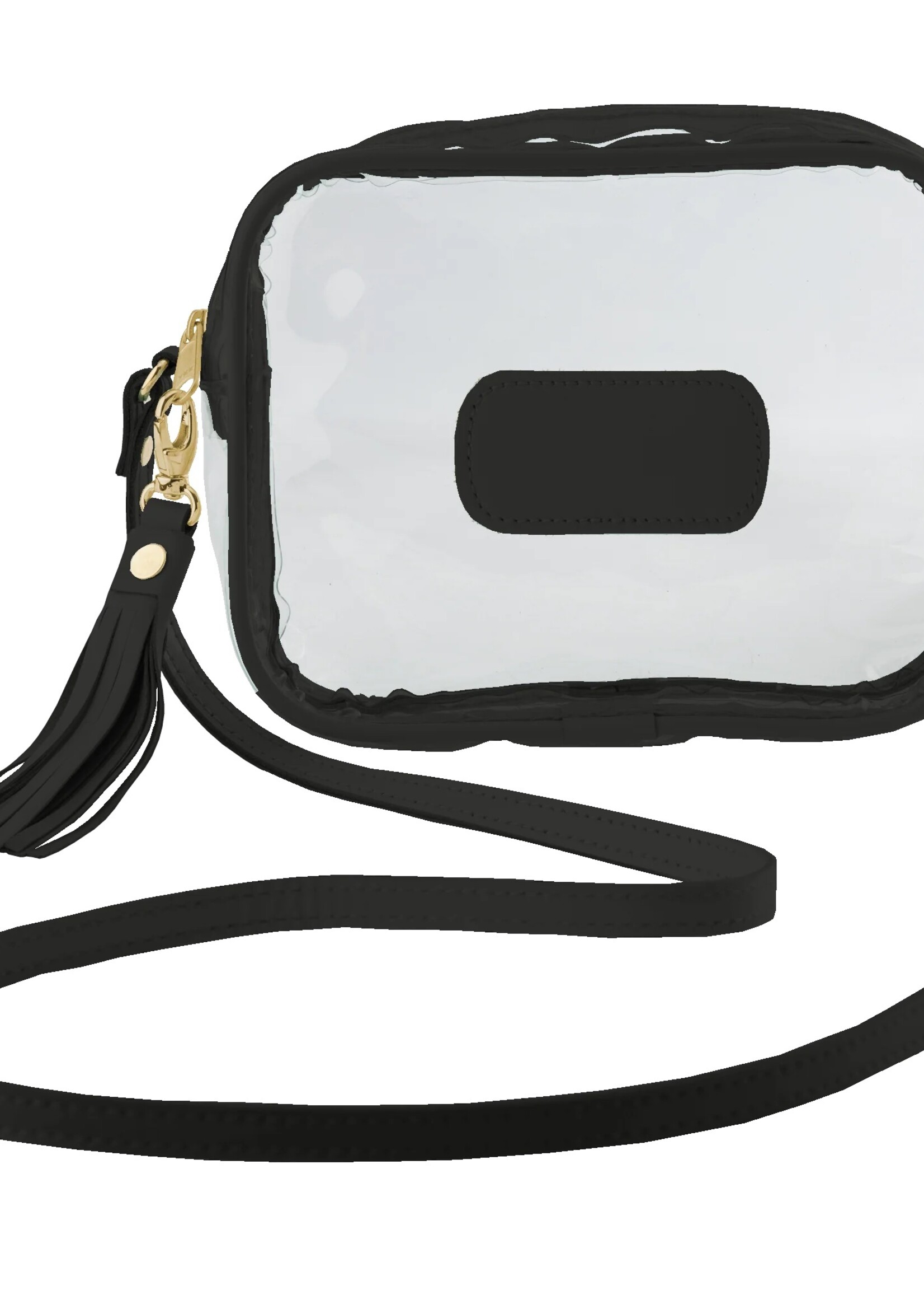 Jon Hart Design Clear Lola - Black Leather
