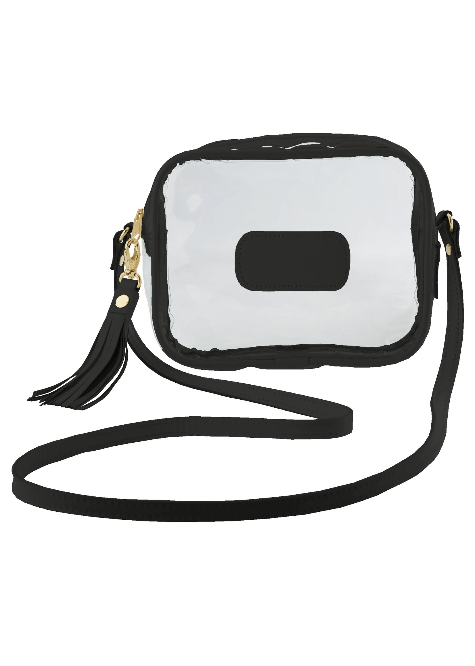 Jon Hart Design Clear Lola - Black Leather