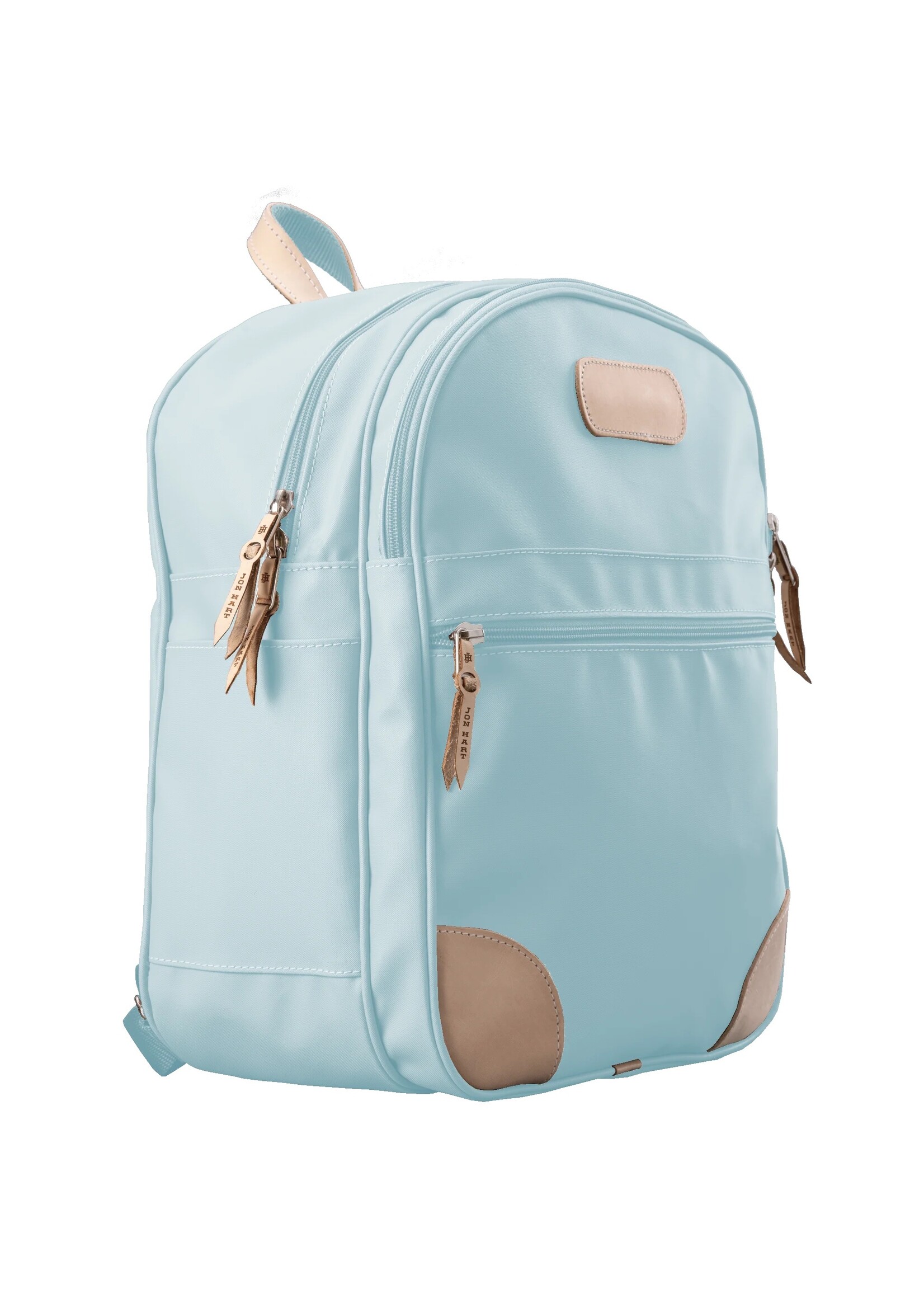Jon Hart Design Large Backpack - Ice Blue Coated Canvas