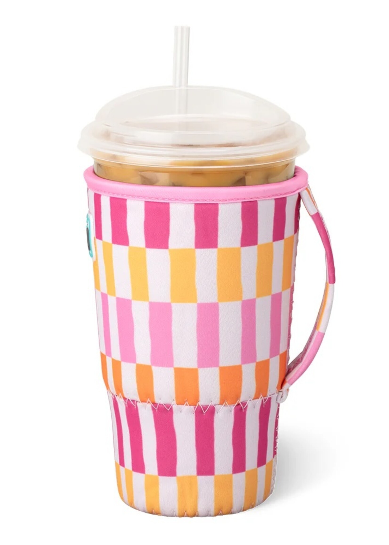 swig Sherbet Stripe Large Iced Cup Coolie