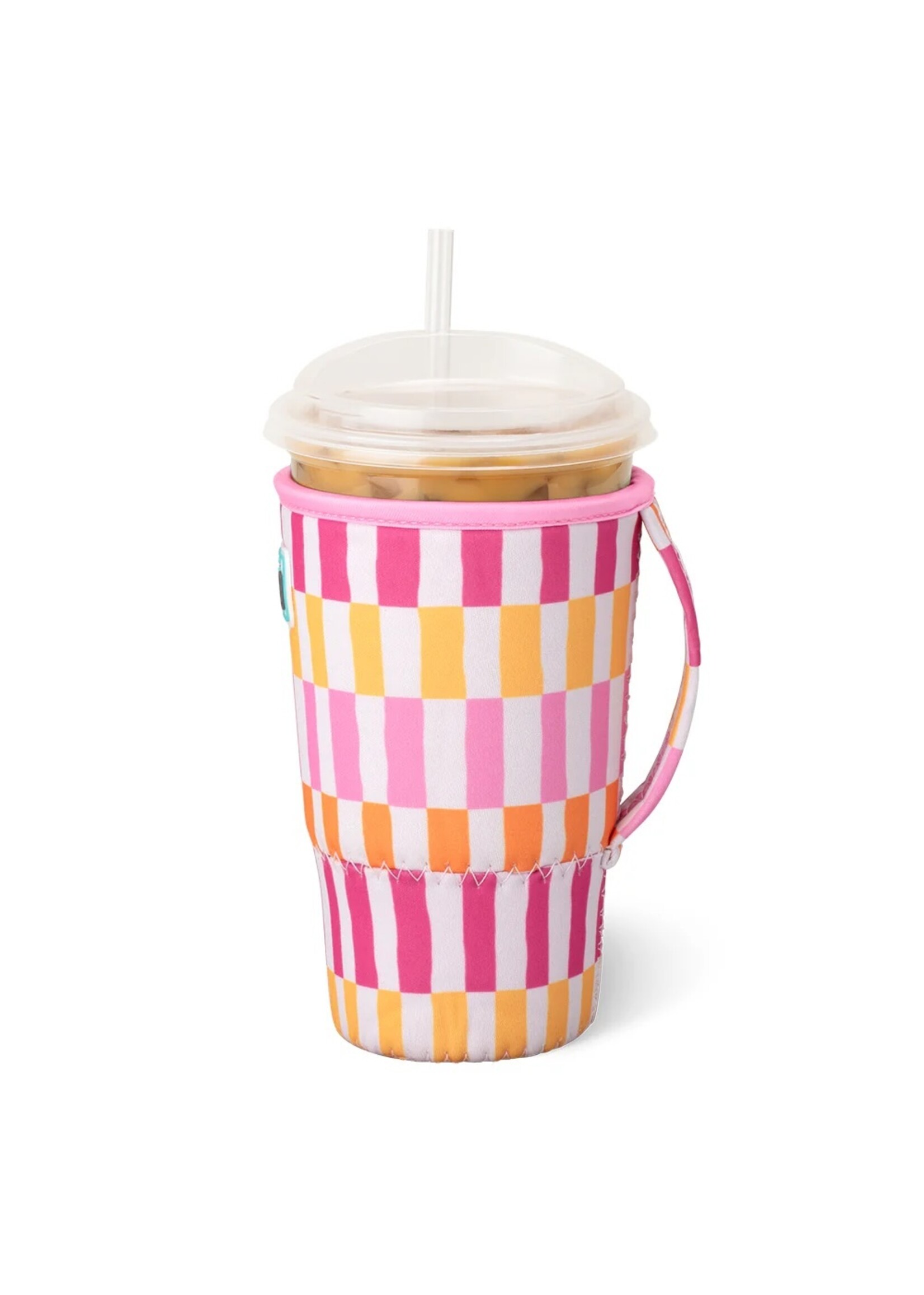 swig Sherbet Stripe Large Iced Cup Coolie