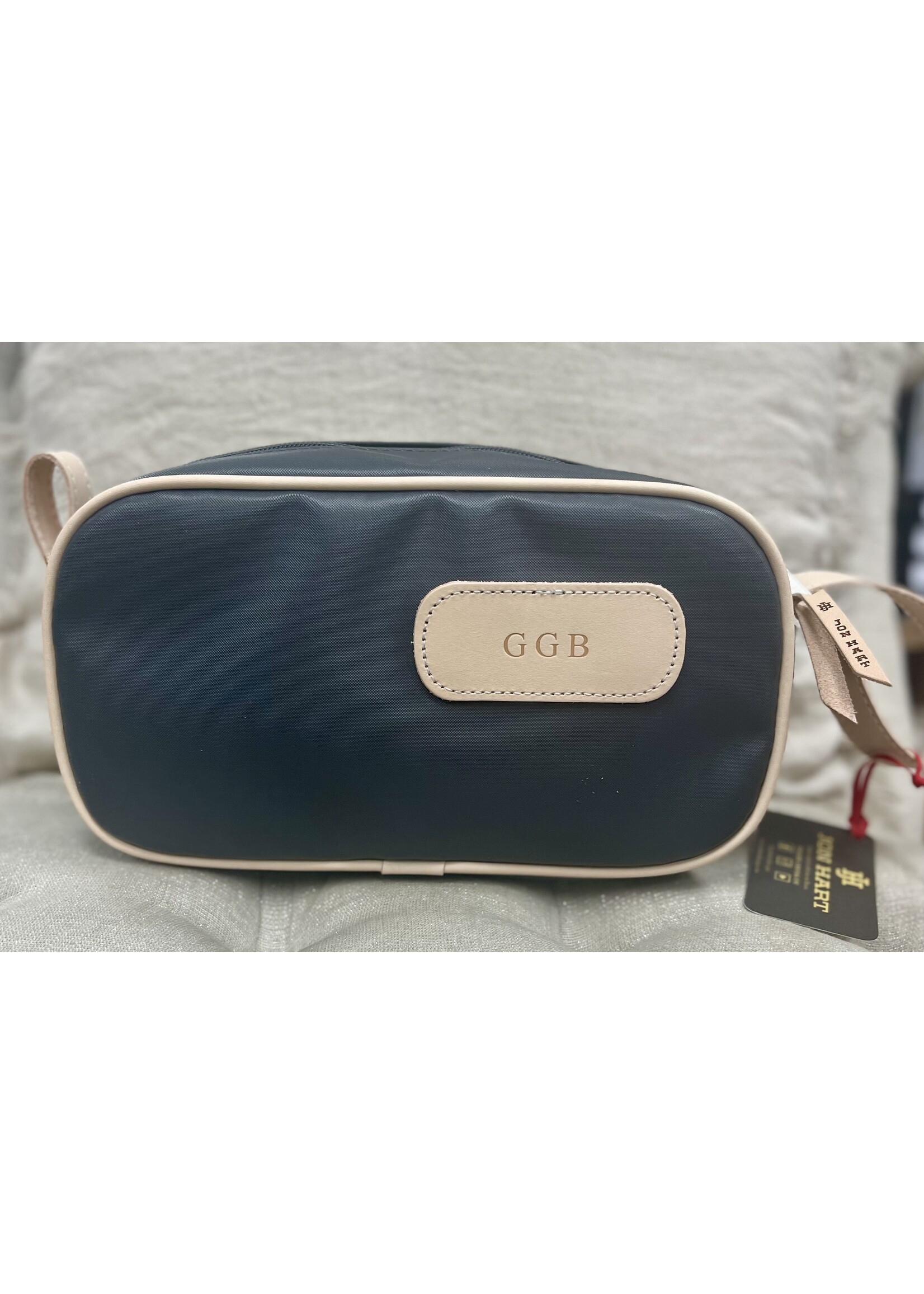 Jon Hart Design Shave Kit - Navy Coated Canvas