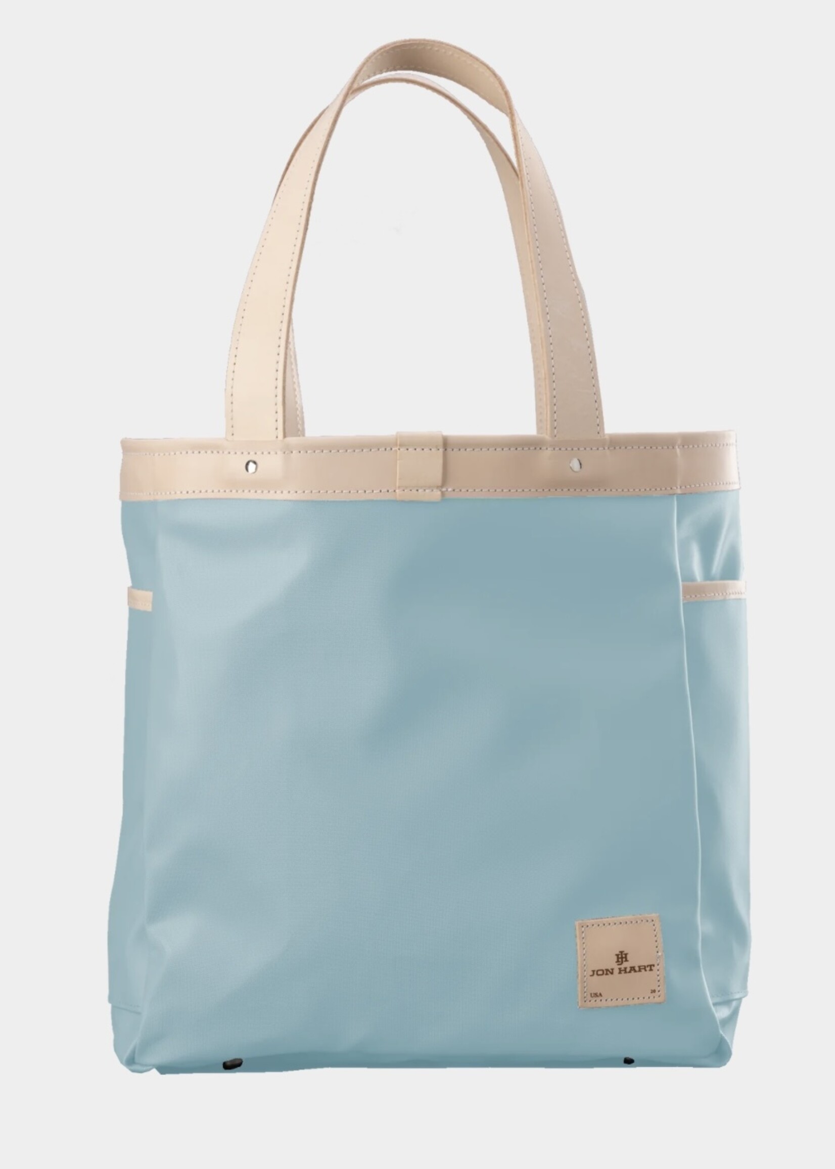 Jon Hart Design Left Bank - Ice Blue Coated Canvas