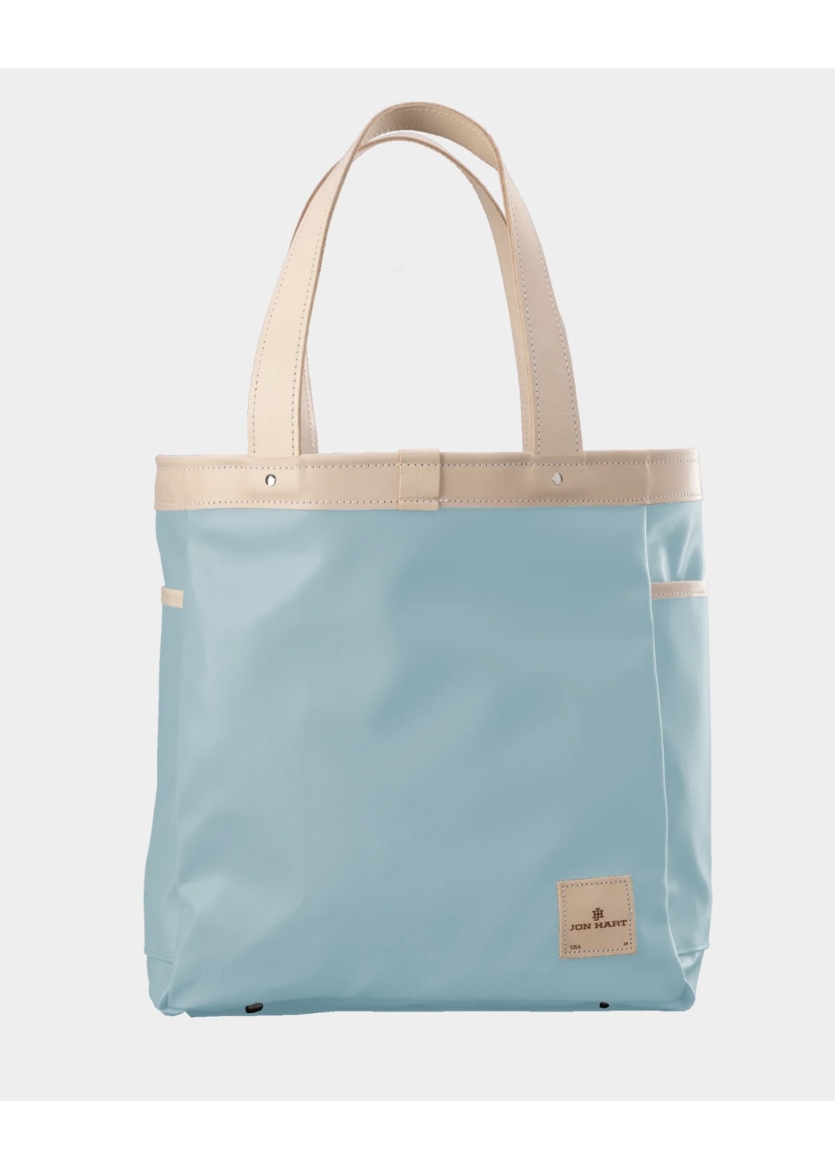 Jon Hart Design Left Bank - Ice Blue Coated Canvas