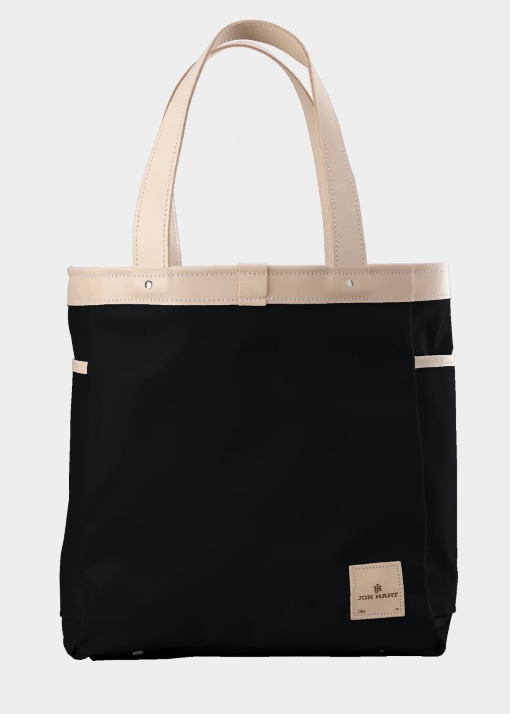 Jon Hart Design Left Bank - Black Coated Canvas