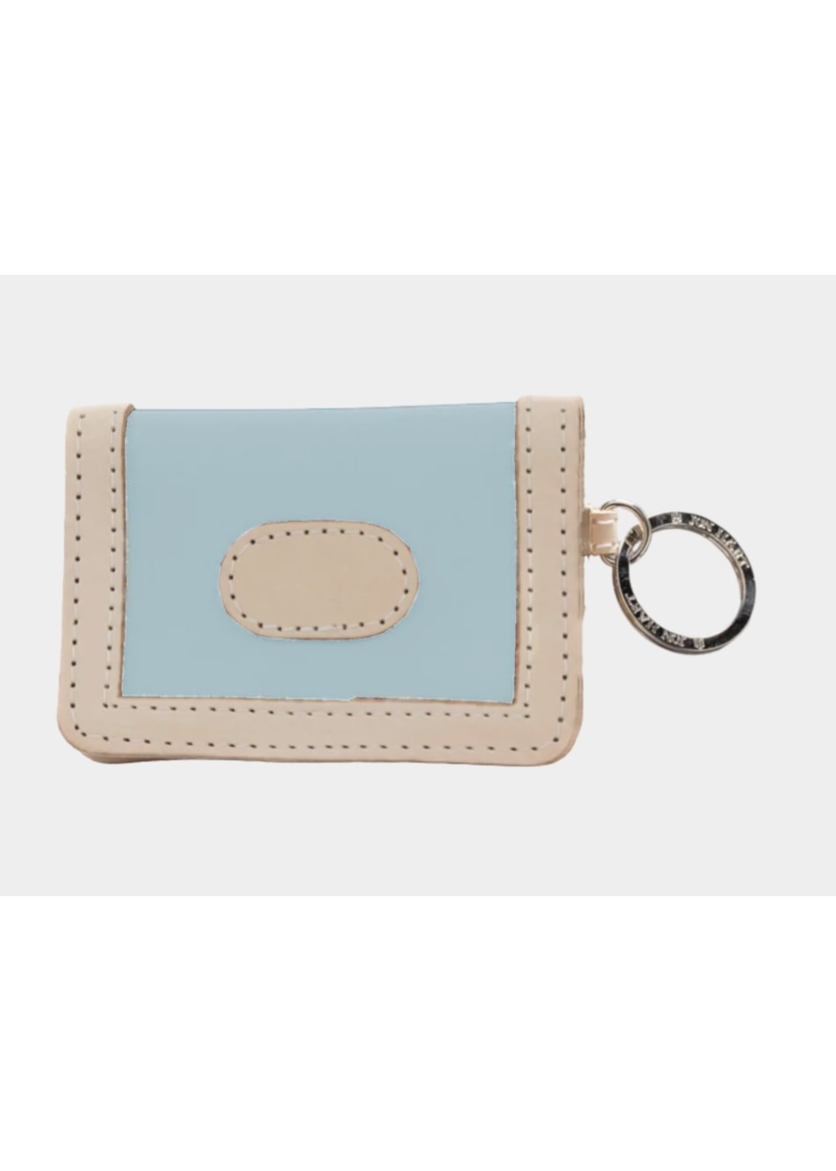 Jon Hart Design ID Wallet - Ice Blue Coated Canvas