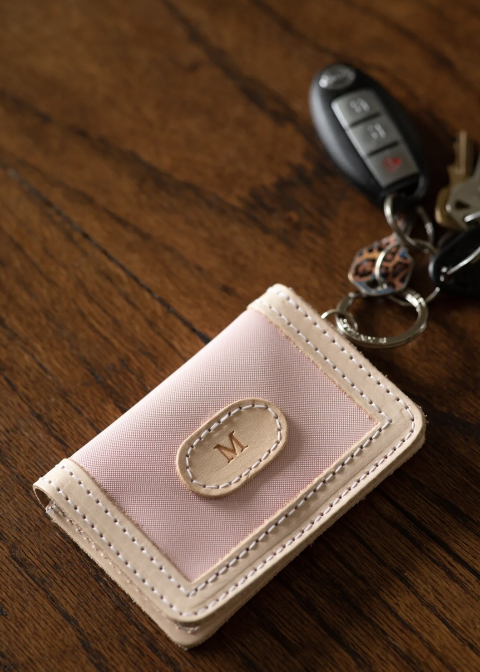 Jon Hart Design ID Wallet - Lilac Coated Canvas