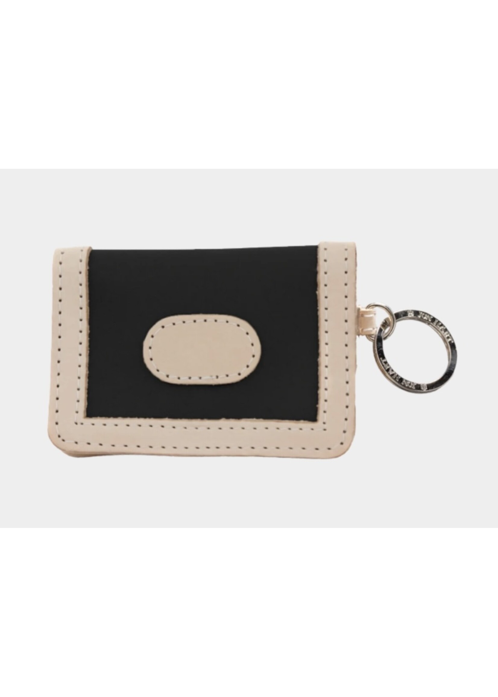 Jon Hart Design ID Wallet - Black Coated Canvas