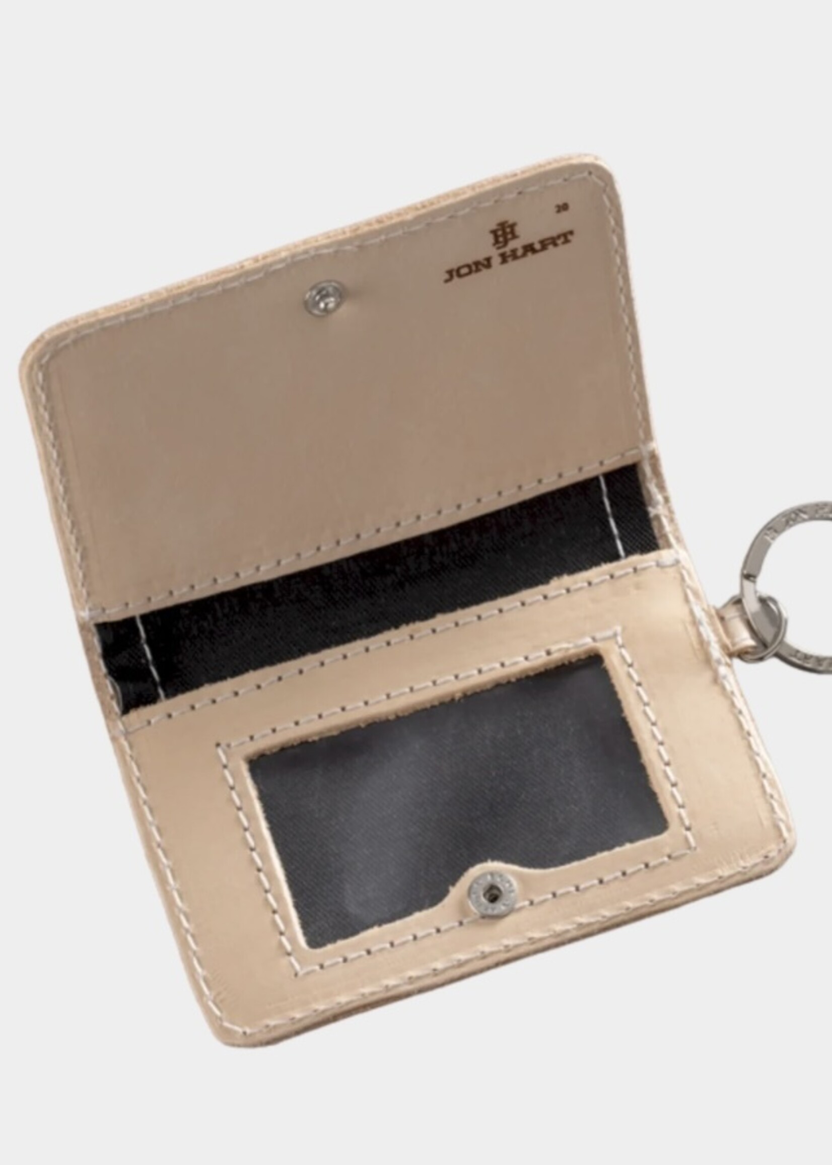 Jon Hart Design ID Wallet - Black Coated Canvas