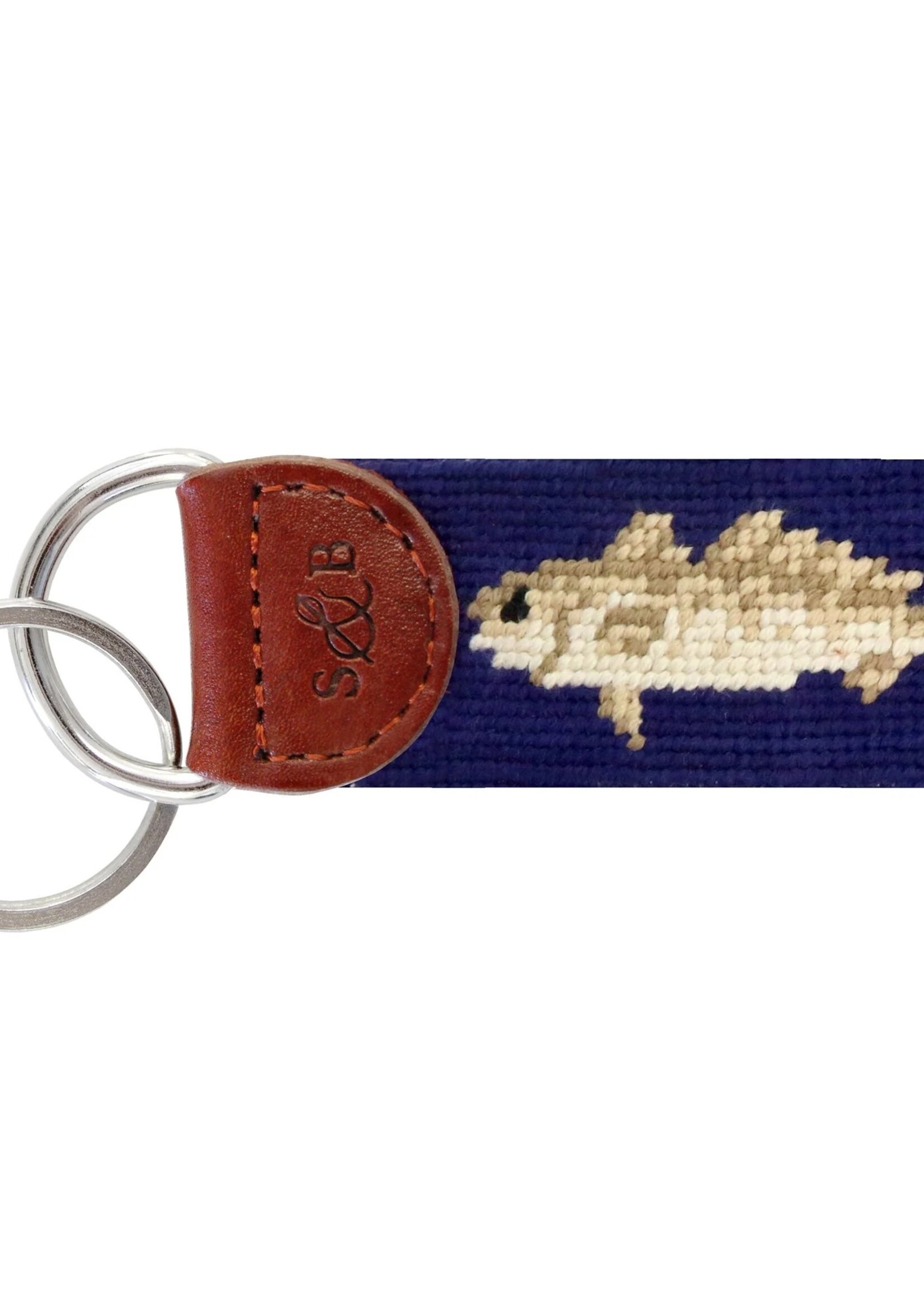Smathers & Branson Redfish Key Fob (Dark Navy)