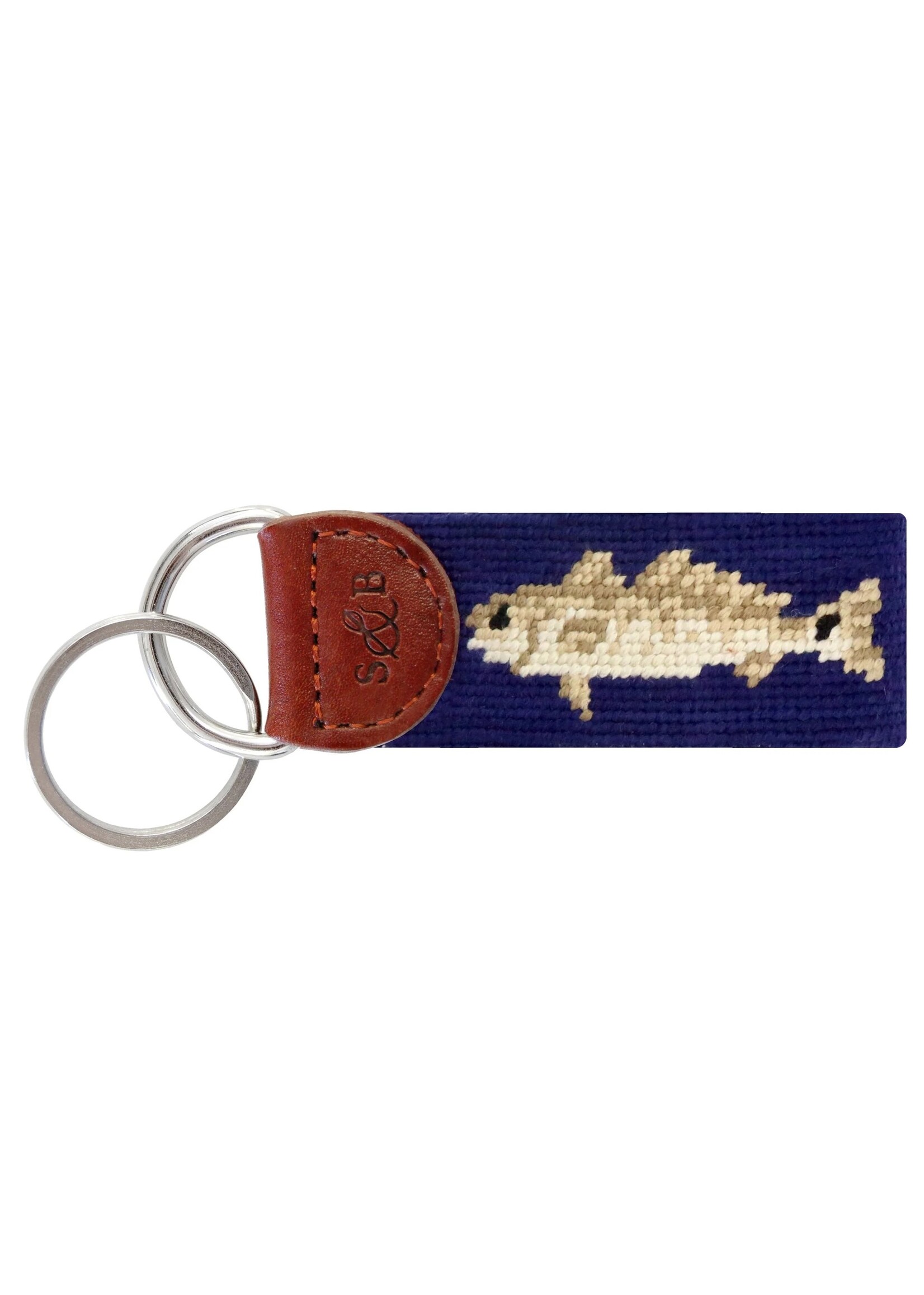 Smathers & Branson Redfish Key Fob (Dark Navy)