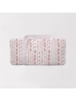 Ida Mae Home Wilshire Stripe Pink Quilted Duffle Bag