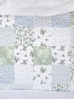 Ida Mae Home Waverly Patchwork Blue Standard Sham