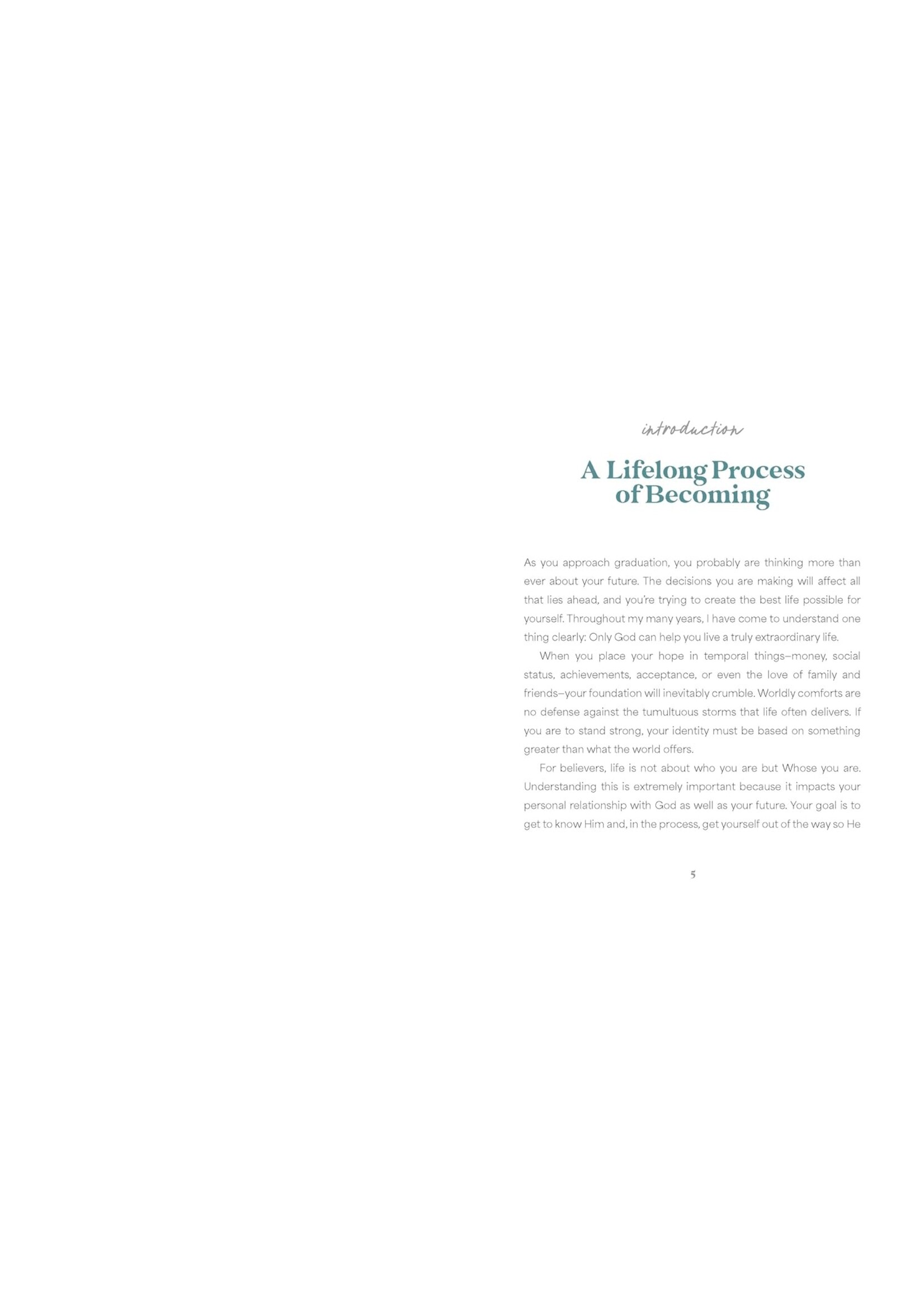 HarperCollins Publishing Life Principles for the Graduate book