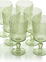 certified international Victoria Green Acrylic All Purpose Goblet (14 oz)