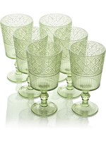 certified international Victoria Green Acrylic All Purpose Goblet (14 oz)