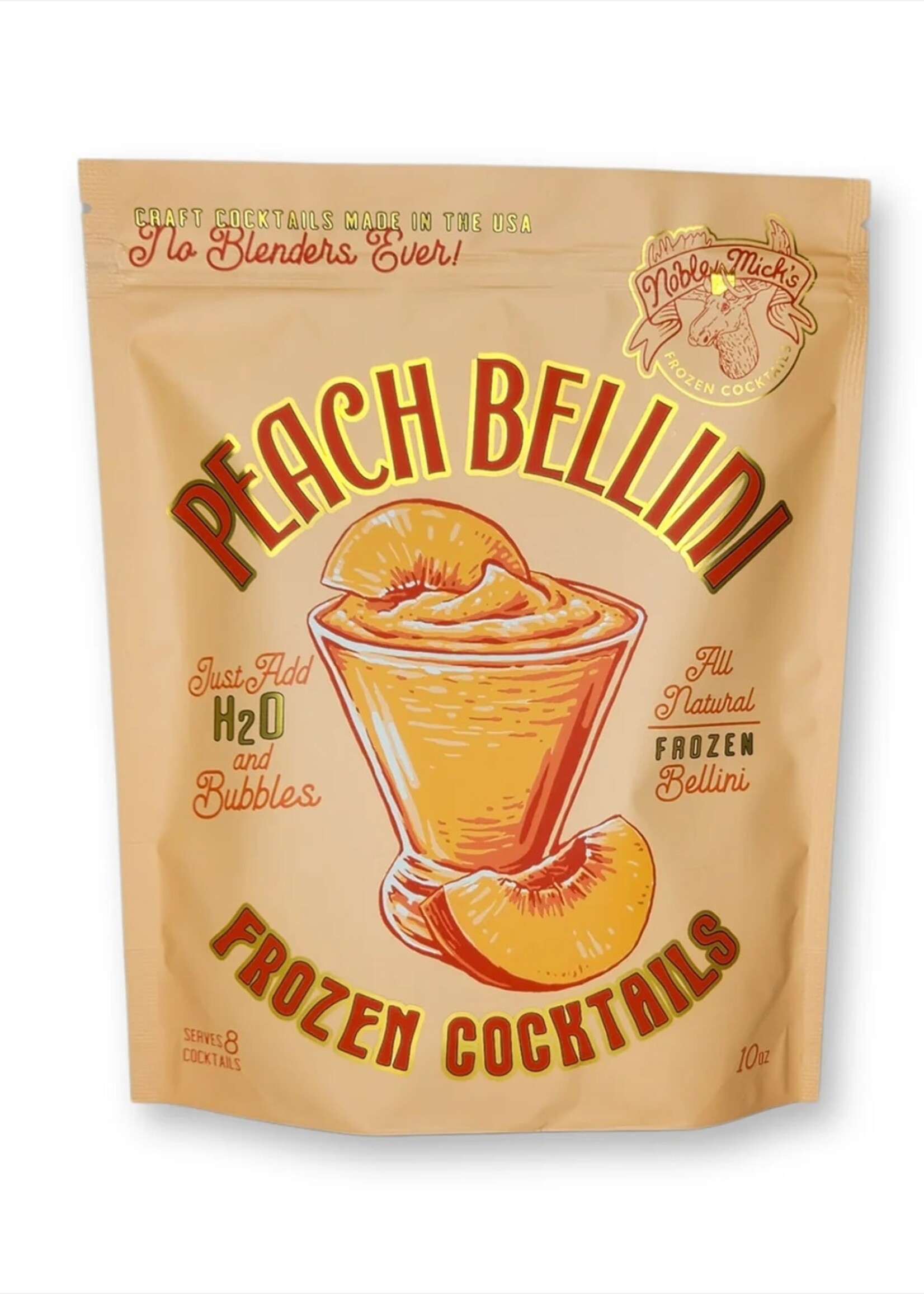 Noble Mick's Peach Bellini Frozen Cocktail Mix