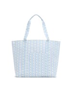 TRVL DESIGN Jumbo Tote - Ribbon Floral Blue