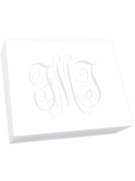 Embossed Graphics Watercolor Monogram Slab