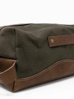 Northwind Supply Canvas and Leather Golf Accessory Bag