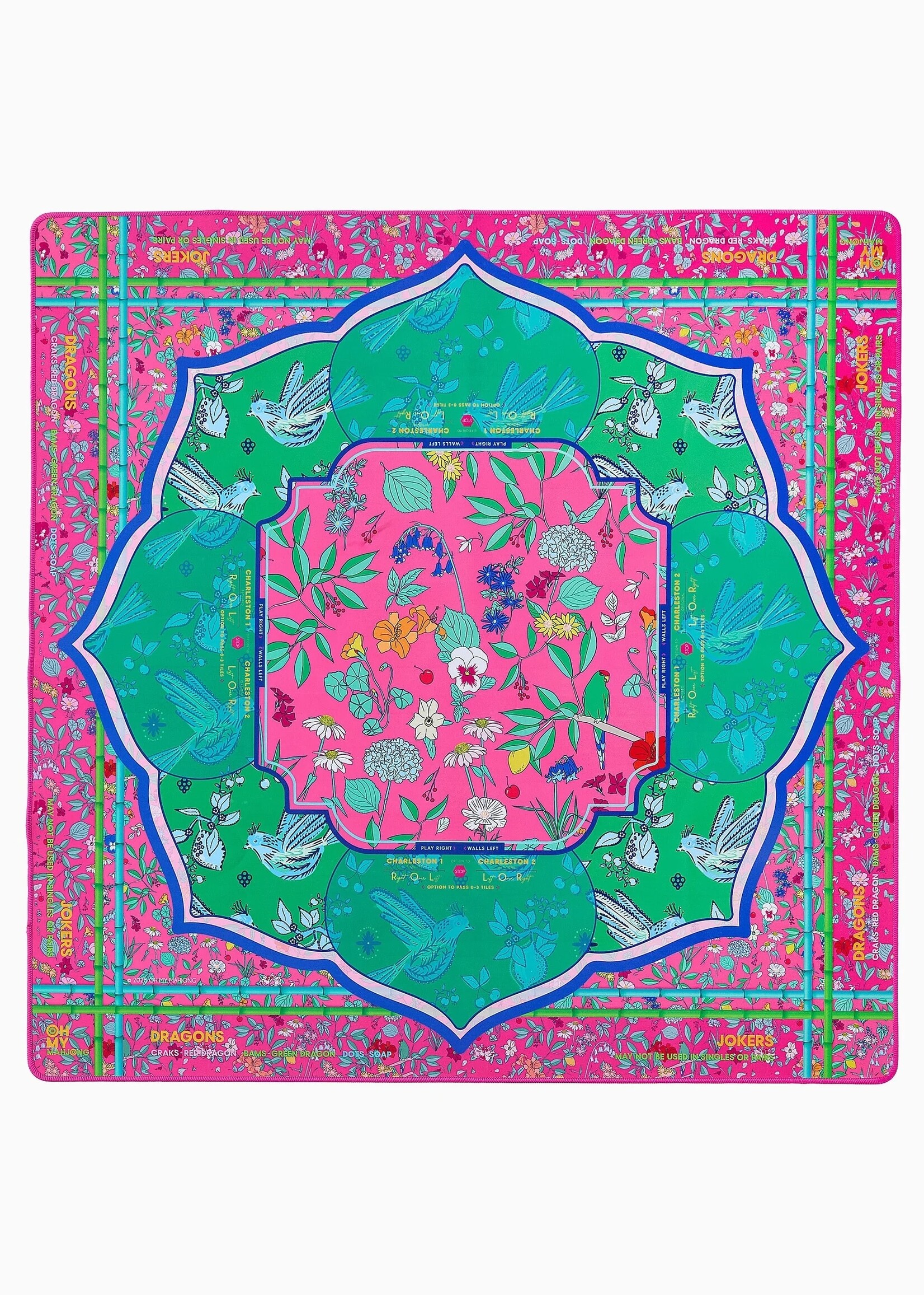 Oh My Mahjong Enchanted Mahjong Mat