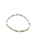 erin gray erin gray Rice Pearl Bracelet with 3mm 14k Gold-Filled Beads