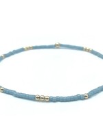 erin gray erin gray 2mm Newport Pale Turquoise GF Bracelet