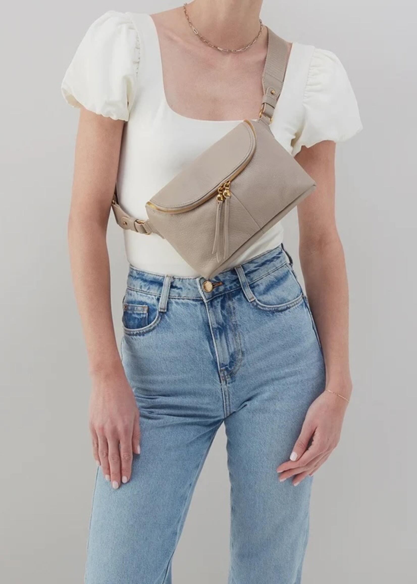 hobo Fern Large Belt Bag - Taupe