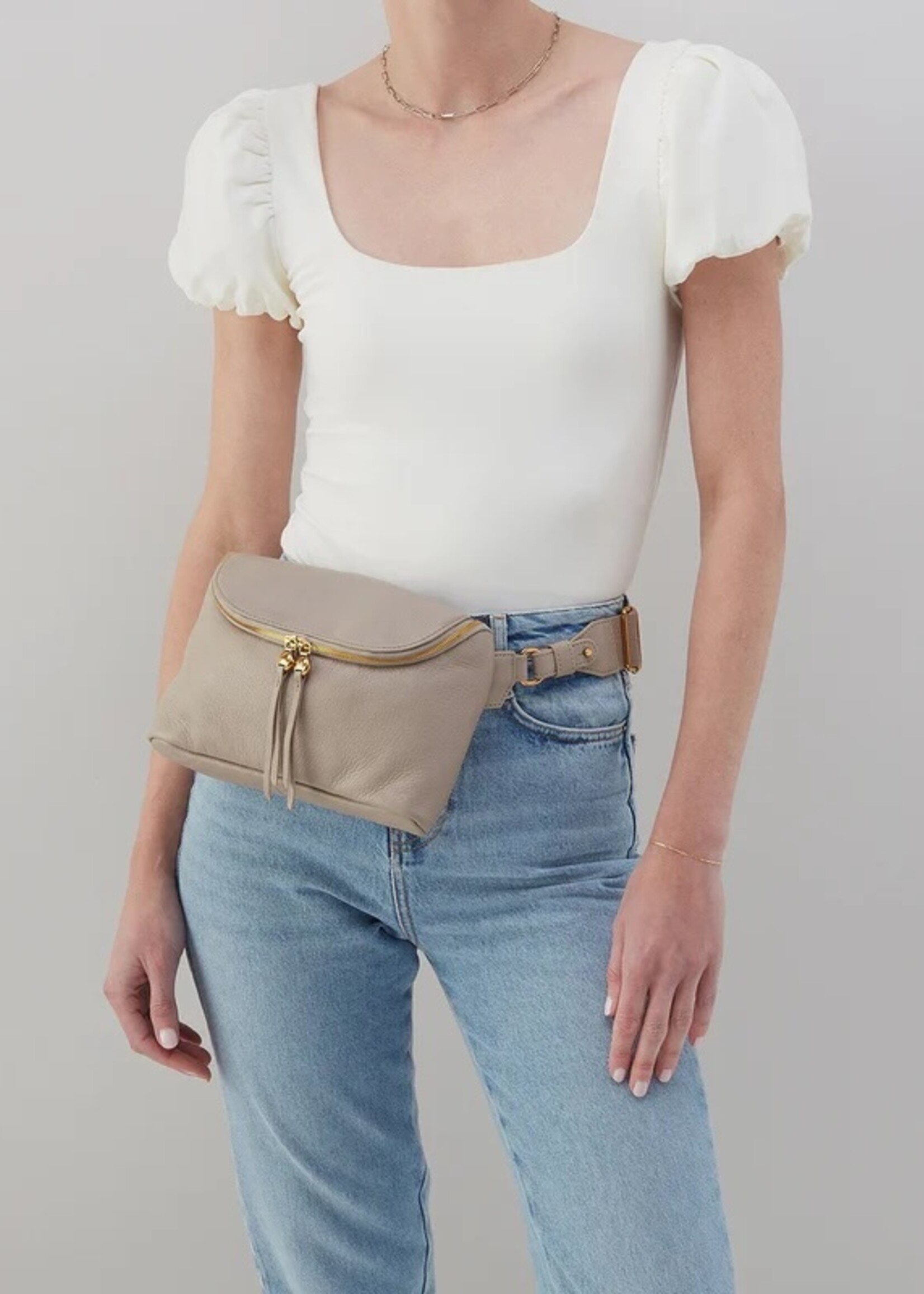 hobo Fern Large Belt Bag - Taupe