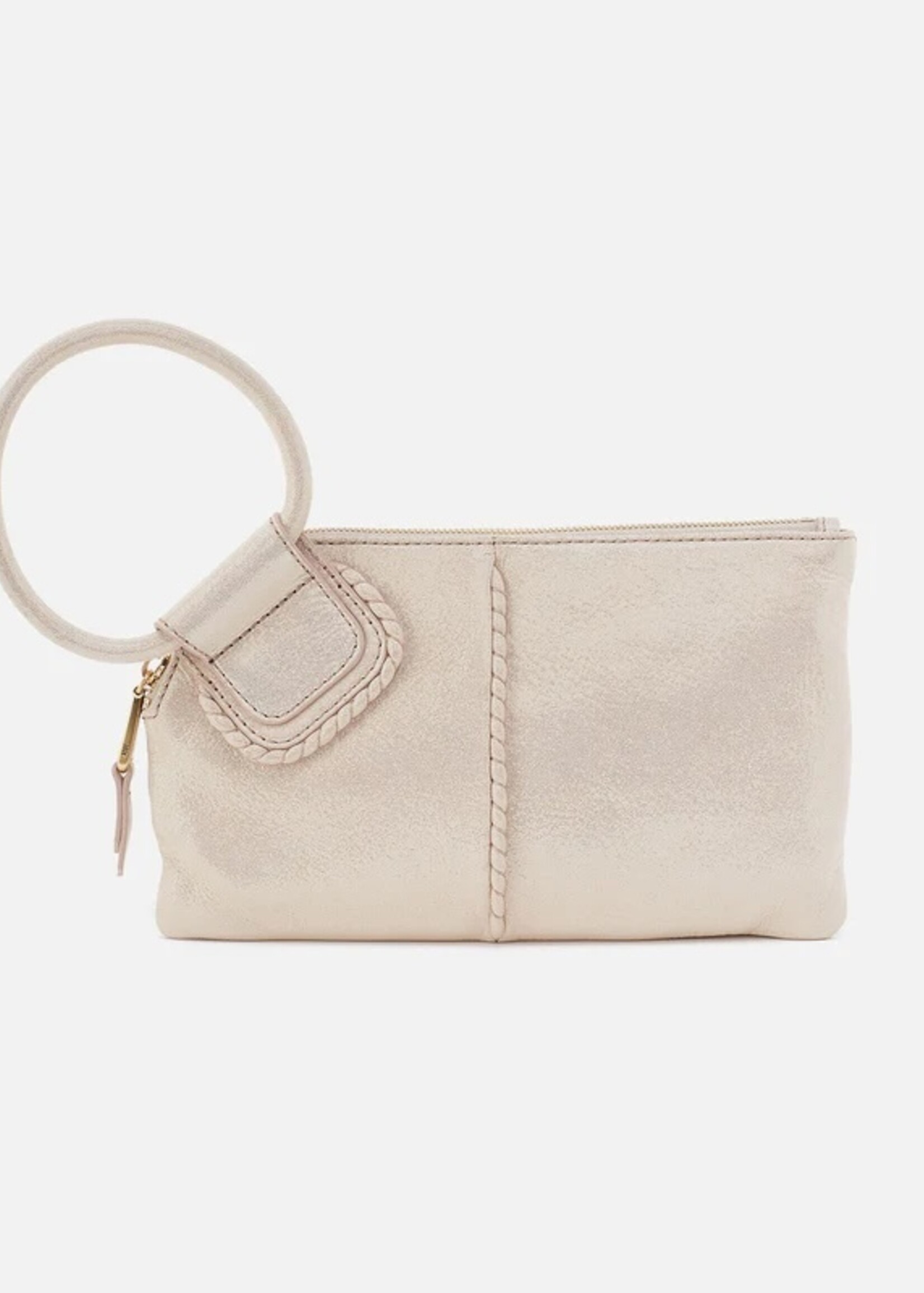 hobo Sable Wristlet - Sand Shimmer