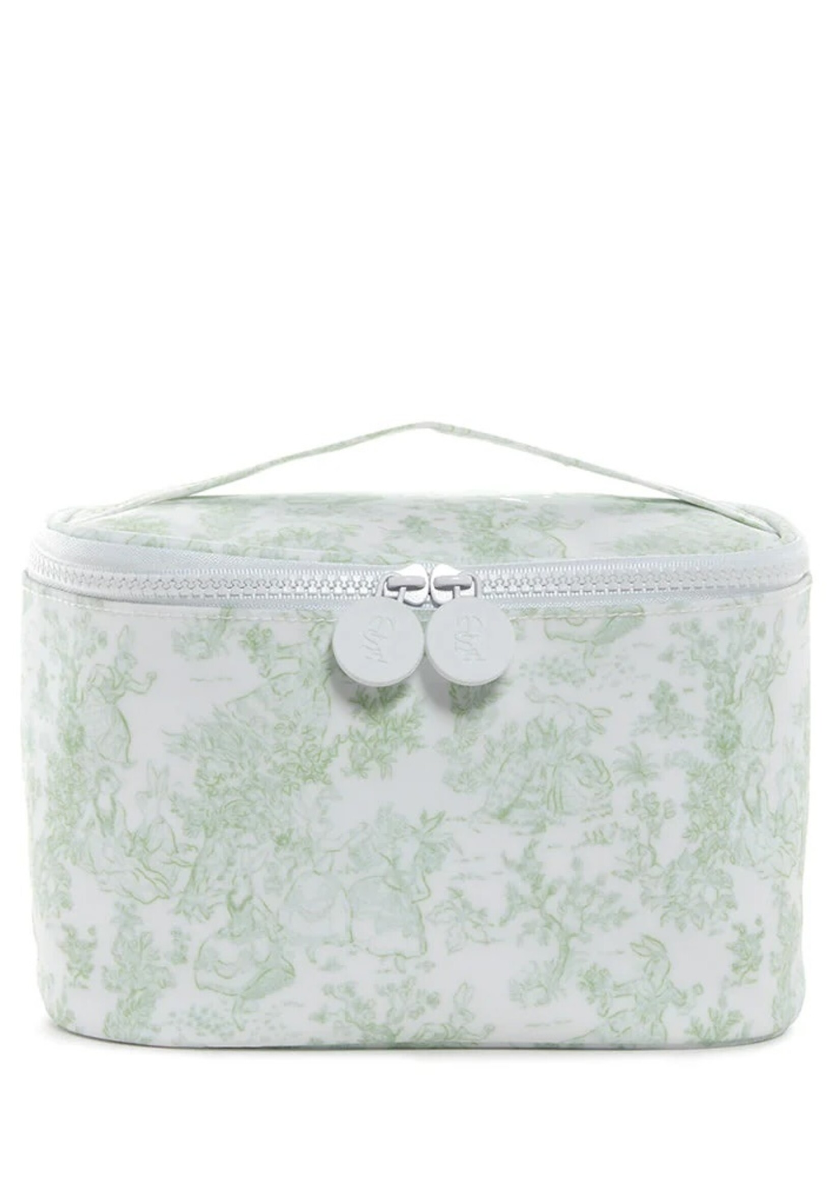 TRVL DESIGN Kit Case - Bunny Toile Green