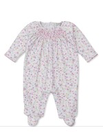 Kissy Kissy Autumn Gardens Smocked Footie