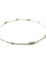 erin gray 2mm Newport Cotton + GF Bracelet - 7 inches