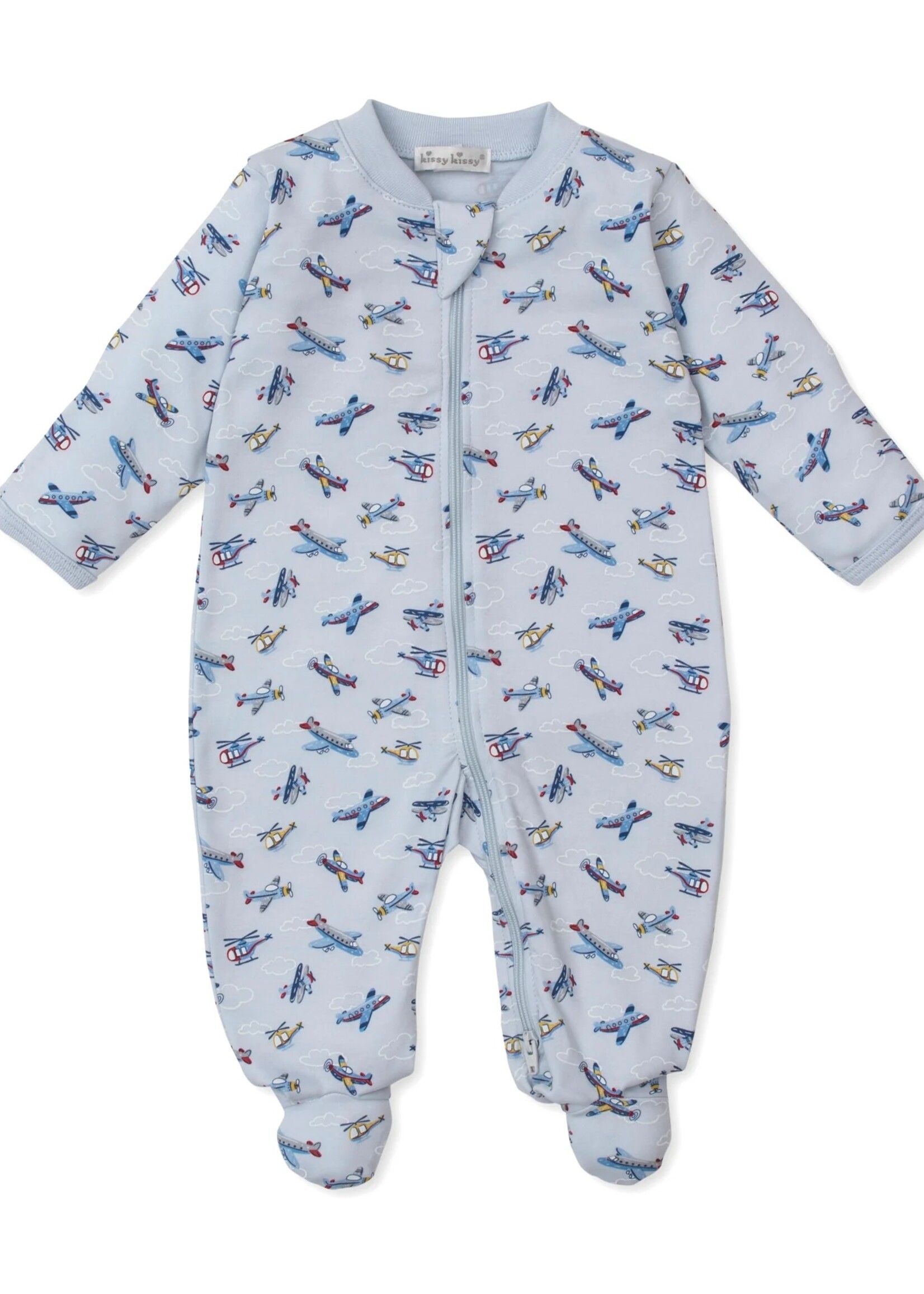 Kissy Kissy Air Adventures Zip Footie