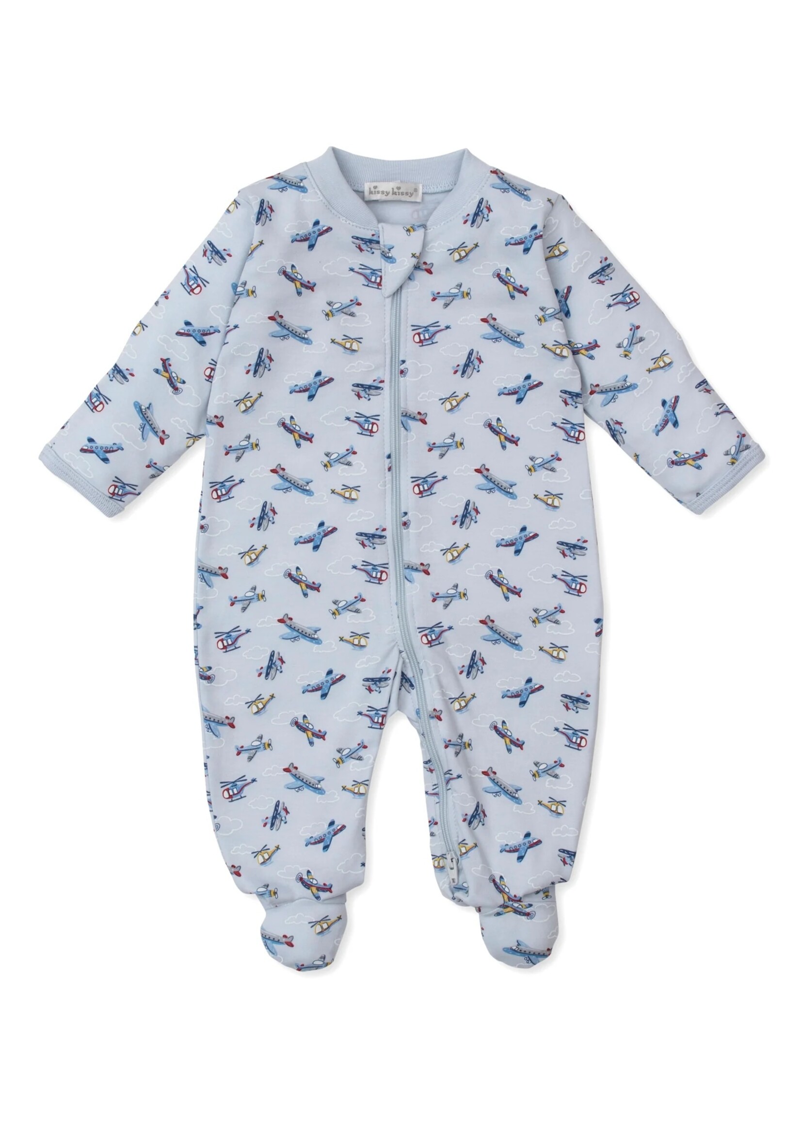 Kissy Kissy Air Adventures Zip Footie