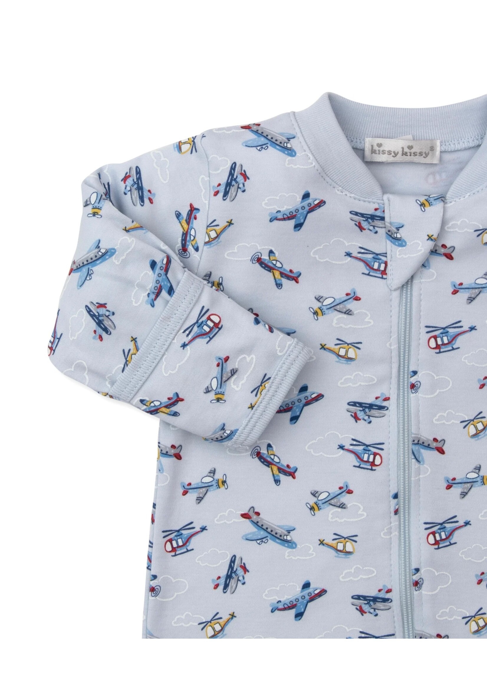Kissy Kissy Air Adventures Zip Footie