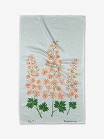 geometry July Delphinium Tea Towel