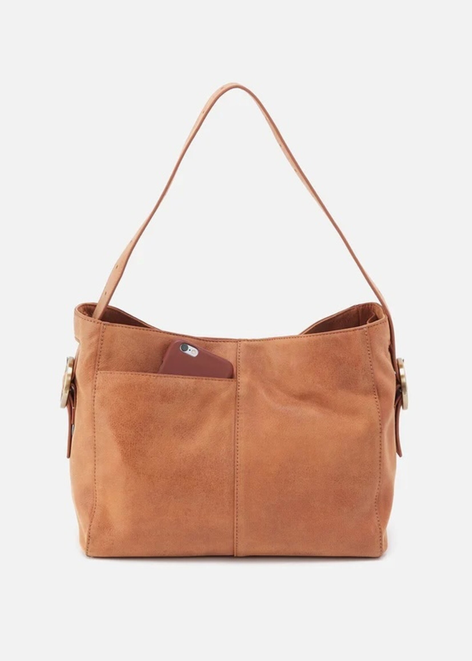 hobo Render Shoulder Bag - Whiskey