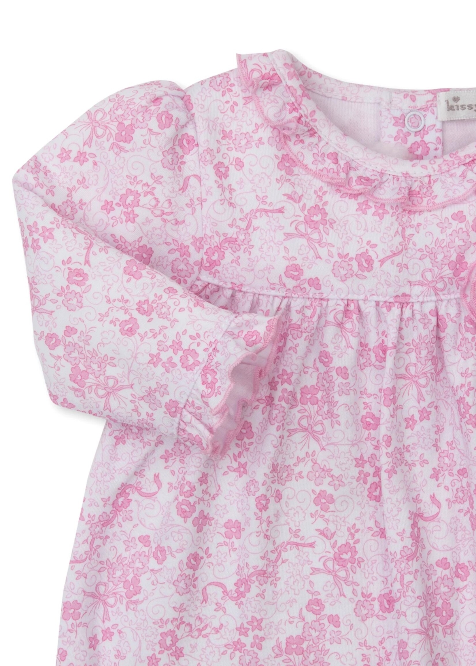 Kissy Kissy Old English Roses Pink Playsuit