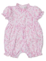 Kissy Kissy Old English Roses Pink Short Playsuit