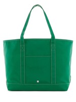 TRVL DESIGN Maxi Tote - Coated Canvas Large Kelly Green