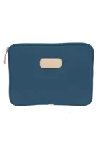Jon Hart Design 15" Computer Case - French Blue Coated Canvas