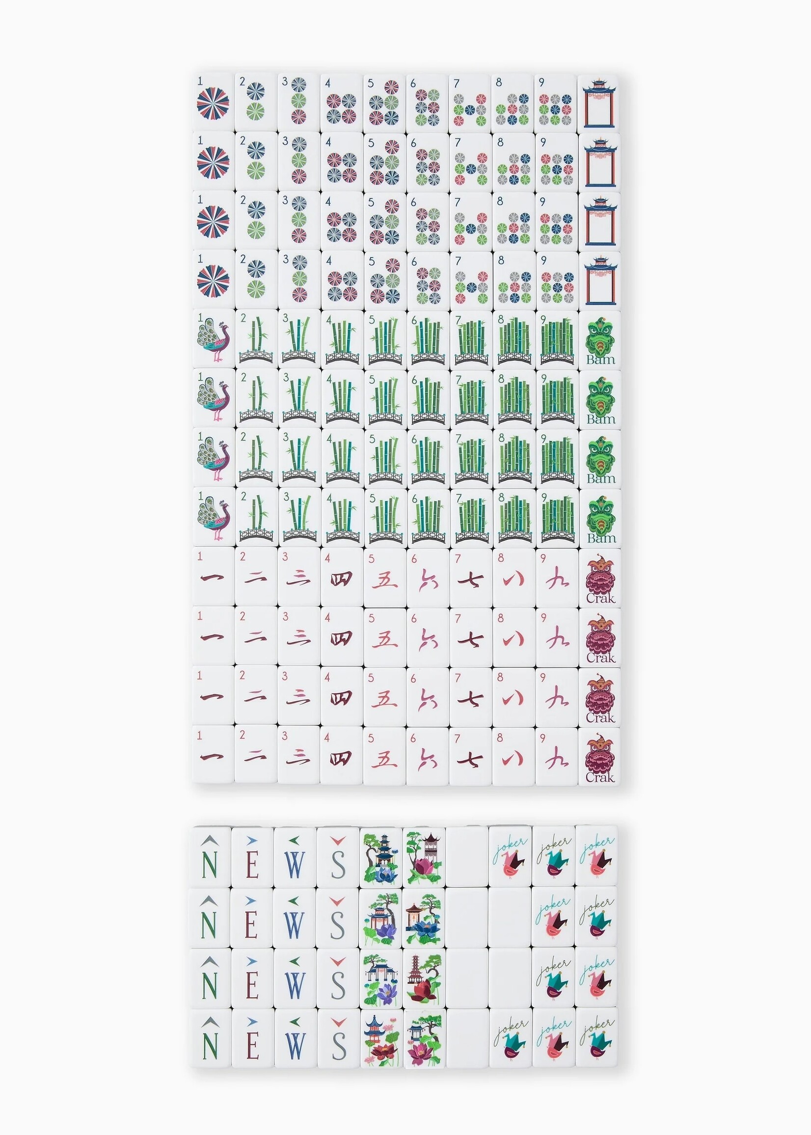 Oh My Mahjong Gatsby Tile Set