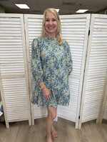 THML Print Tiered Dress