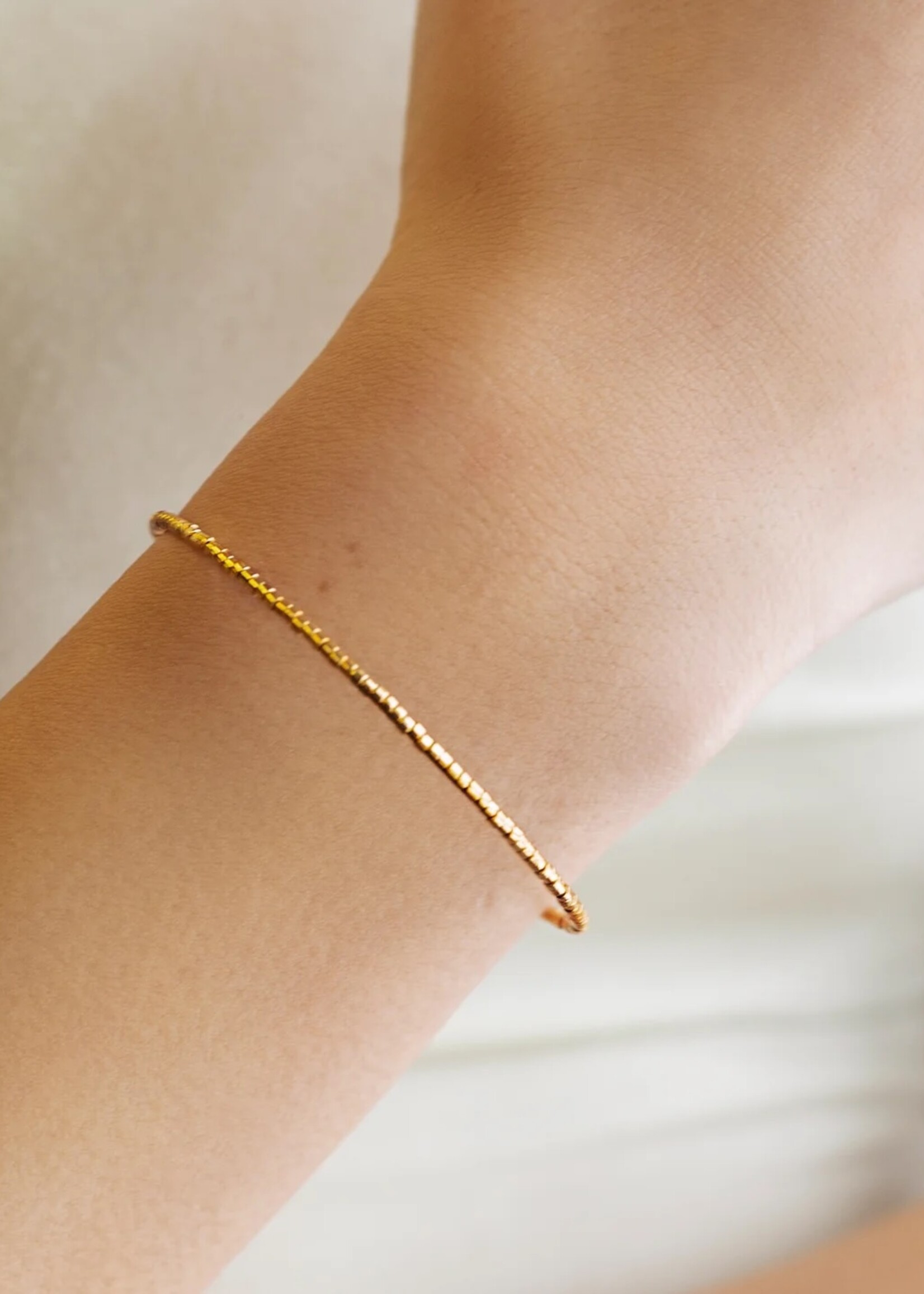 Lenny & Eva Norah Bangle Gold